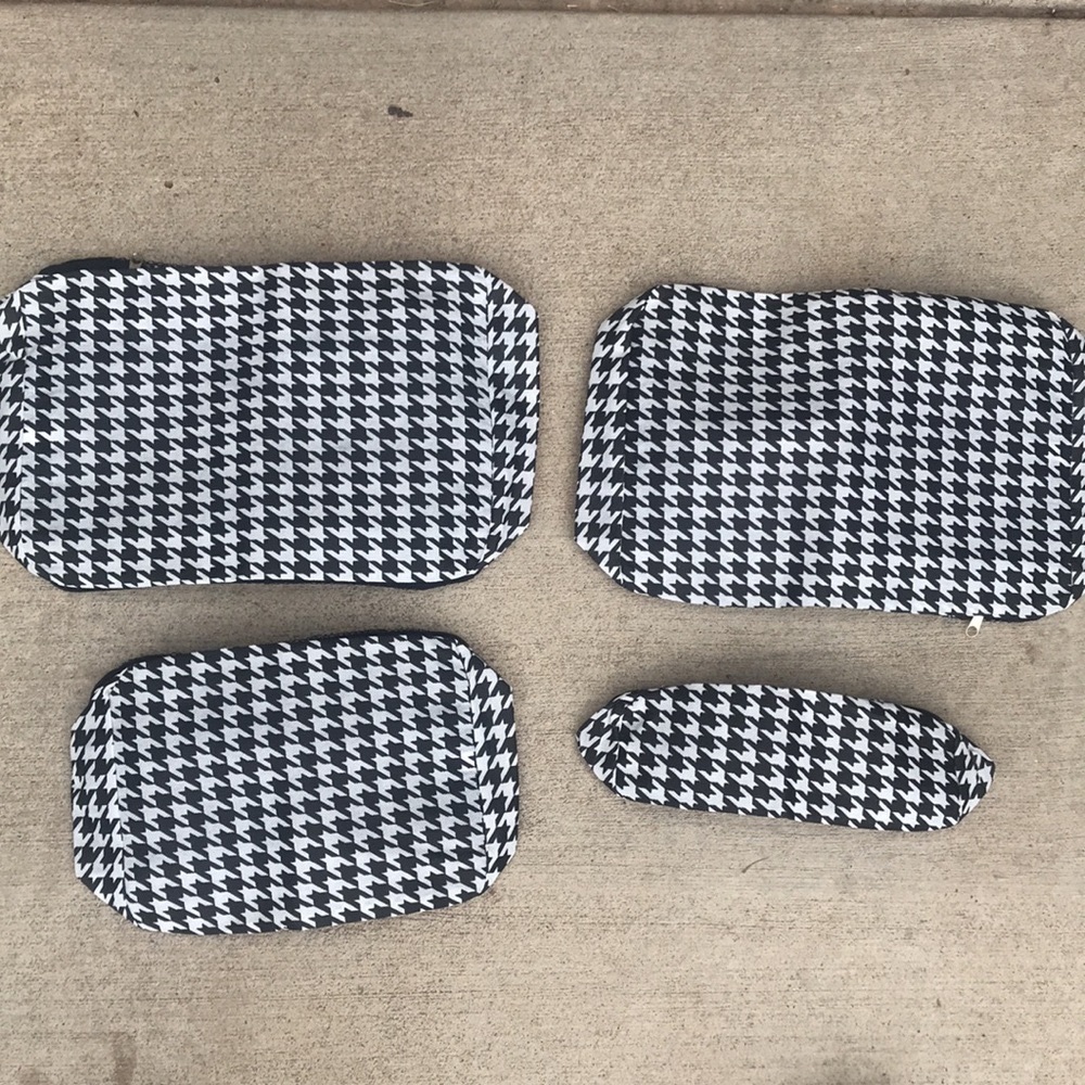 Travel set 4 piece packing cubes